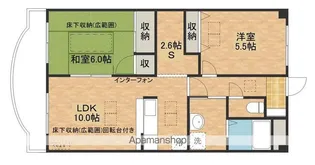 ルネス・ラフィーネ【1階】の間取り